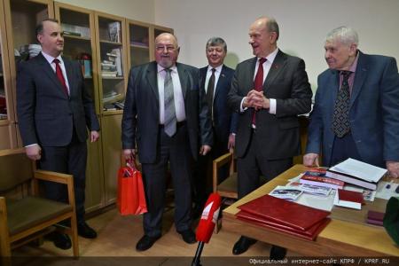 В редакции «Советской России» состоялось вручение ежегодных премий «Слово к народу». Фоторепортаж