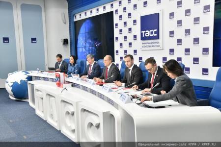 Г.А. Зюганов провел пресс-конференцию в ИА ТАСС