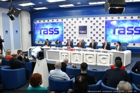 Г.А. Зюганов провел пресс-конференцию в ИА ТАСС