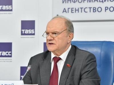 Г.А. Зюганов провел пресс-конференцию в ИА ТАСС
