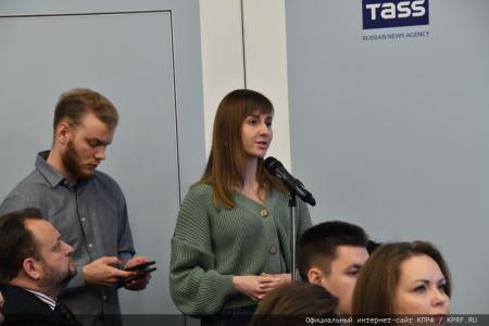 Г.А. Зюганов провел пресс-конференцию в ИА ТАСС