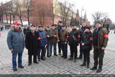 День памяти В.И. Ленина в Москве. Фоторепортаж