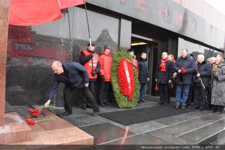 День памяти В.И. Ленина в Москве. Фоторепортаж