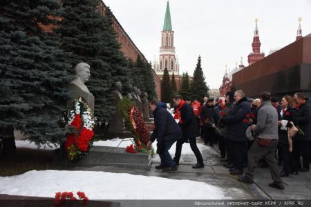 День памяти В.И. Ленина в Москве. Фоторепортаж