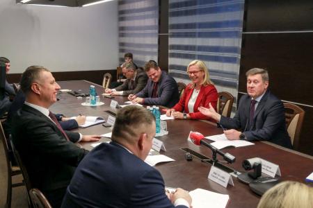 Анатолий Локоть обсудил с белорусским послом сотрудничество между Новосибирском и Минском