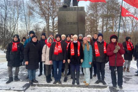 В Перми почтили память В.И. Ленина