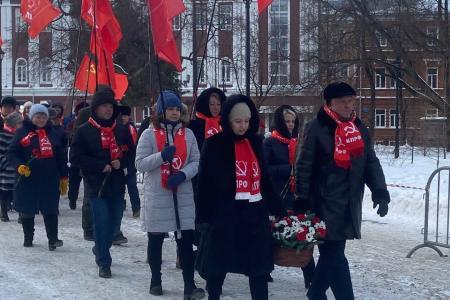 В Перми почтили память В.И. Ленина