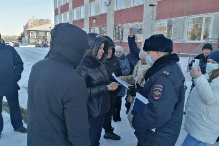 Алтайский край. М.Н. Прусакова, несмотря на препоны местных властей, выступила перед жителями Каменского и Крутихинского районов