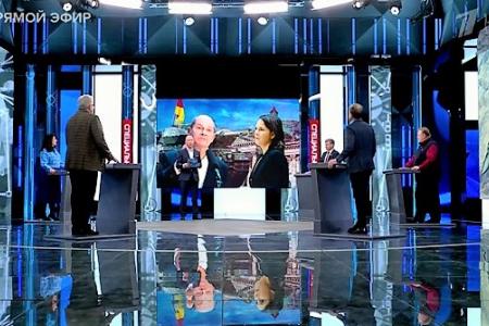 Дмитрий Новиков на Первом канале о поставках Киеву западного оружия и сроках демилитаризации Украины