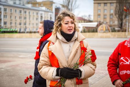 Память В.И. Ленина почтили в Курске