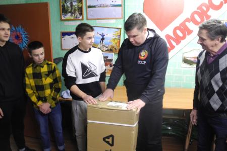 В канун 30-летия КПРФ коммунисты Архангельской области провели благотворительную акцию в Холмогорском районе