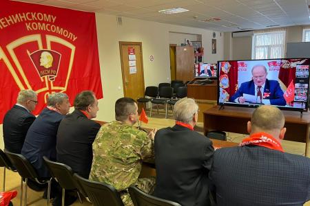 Выступление Первого секретаря МК КПРФ Николая Васильева на торжественном собрании, посвящённом 30-летию возрождения КПРФ