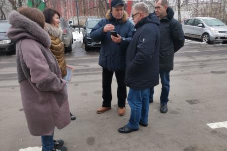 Руководитель фракции КПРФ в Мособлдуме Александр Наумов осмотрел участки строительства дублера МКАД в Видном
