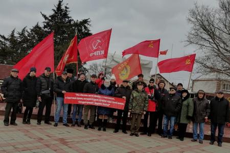 Коммунисты Краснодарского края достойно отметили День Красной Армии