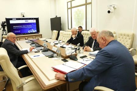 Сенатор Валерий Усатюк с коллегами из парламентских ассамблей мира обсудил вопросы международного сотрудничества в борьбе с терроризмом