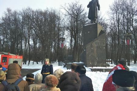 В Великом Новгороде отметили День Советской Армии и Военно-Морского Флота