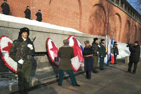 В Великом Новгороде отметили День Советской Армии и Военно-Морского Флота