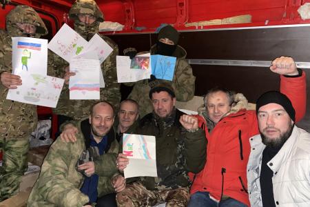 Гуманитарный груз из Югры доставлен нашим воинам на Донбасс