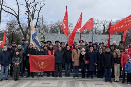 Коммунисты Краснодарского края достойно отметили День Красной Армии