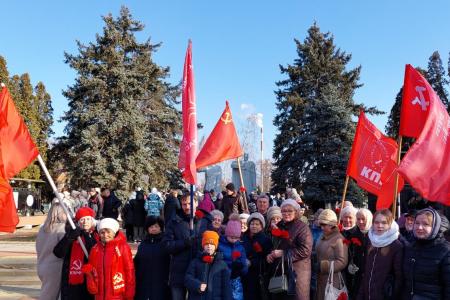 Коммунисты Краснодарского края достойно отметили День Красной Армии