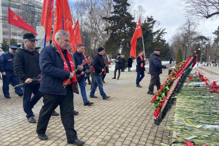 В Краснодаре коммунисты отметили 80-летие освобождения города от немецко-фашистских захватчиков
