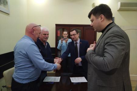 Санкт-Петербург. Коммунисты договорились о сотрудничестве с профсоюзом работников наземных служб Аэропорта «Пулково»