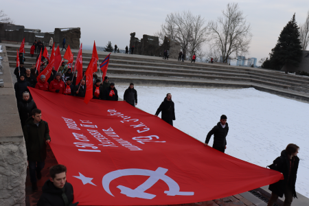 В Сталинграде проходят праздничные мероприятия, посвященные Великой Победе в битве на Волге