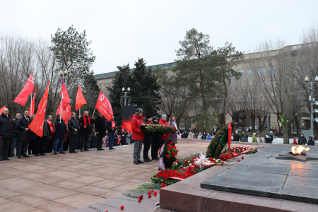 В Сталинграде проходят праздничные мероприятия, посвященные Великой Победе в битве на Волге