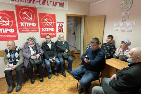 Саратовская область. Депутаты-коммунисты встретились с избирателями Романовки и Балашова
