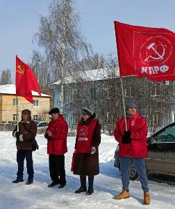 Саратовские коммунисты отметили 105-ю годовщину создания Рабоче-крестьянской Красной Армии