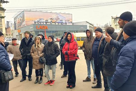 В Ростове-на-Дону прошел автопробег, приуроченный к 80-летию со дня освобождения города