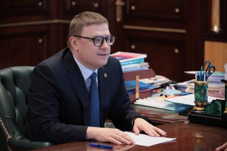 Встреча депутата М.Н. Берулавы с губернатором Челябинской области А.Л. Текслером