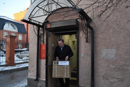 Быть добру! Очередной гуманитарный груз выехал из Петербурга