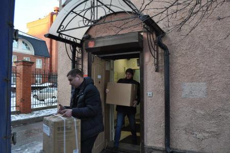 Быть добру! Очередной гуманитарный груз выехал из Петербурга
