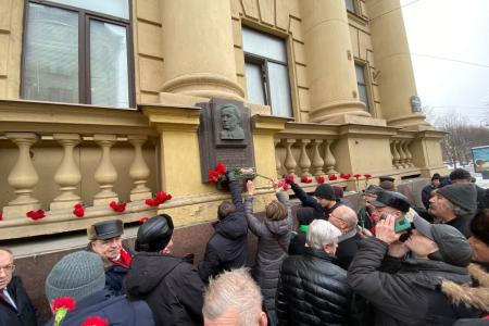 Петербургские коммунисты почтили память Г.В. Романова