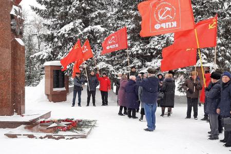 Самарская область. Коммунисты достойно отметили День Красной Армии