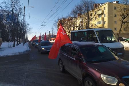 Калужские коммунисты отметили День рождения Советской Армии и Военно-Морского Флота