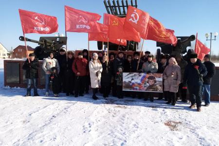 В Орловской области отметили 105-ю годовщину со дня рождения Красной Армии