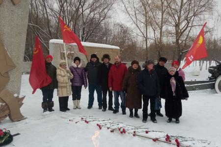Самарская область. Коммунисты достойно отметили День Красной Армии