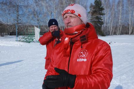 Омская область. 105 километров в честь 105-летия Красной Армии