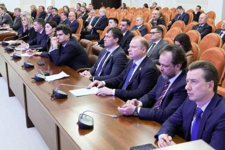В.И. Соболев принял участие в рабочей встрече с полномочным представителем Президента России Владимиром Якушевым