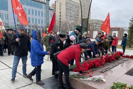 Коммунисты Краснодарского края достойно отметили День Красной Армии
