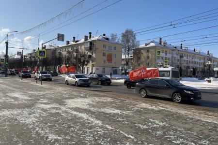 Автопробег в честь 105-летия Рабоче-Крестьянской Красной Армии состоялся в Марий Эл