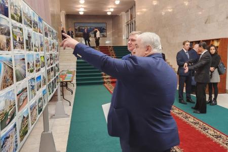 Дмитрий Новиков, Казбек Тайсаев, Владимир Исаков, Игорь Макаров, Олег Хоржан посетили посольство КНДР