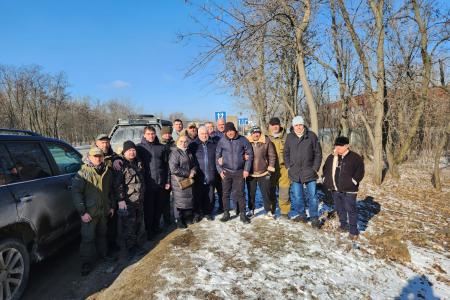 Казбек Тайсаев и Айрат Гибатдинов прибыли на Донбасс