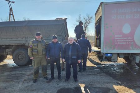 Казбек Тайсаев и Айрат Гибатдинов прибыли на Донбасс