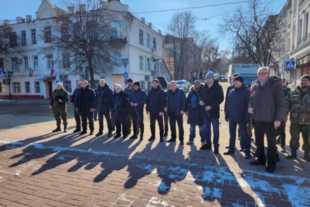 Казбек Тайсаев и Айрат Гибатдинов прибыли на Донбасс