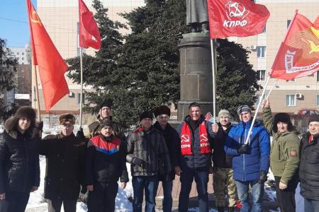 Годовщина создания Красной Армии в Белгородской области