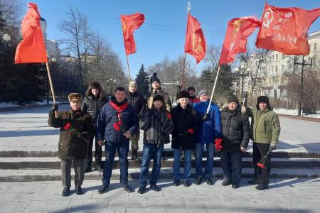 Годовщина создания Красной Армии в Белгородской области