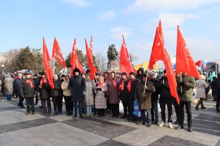 Сталинградские коммунисты отметили годовщину создания Красной Армии